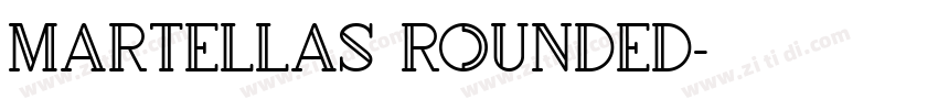 Martellas Rounded字体转换